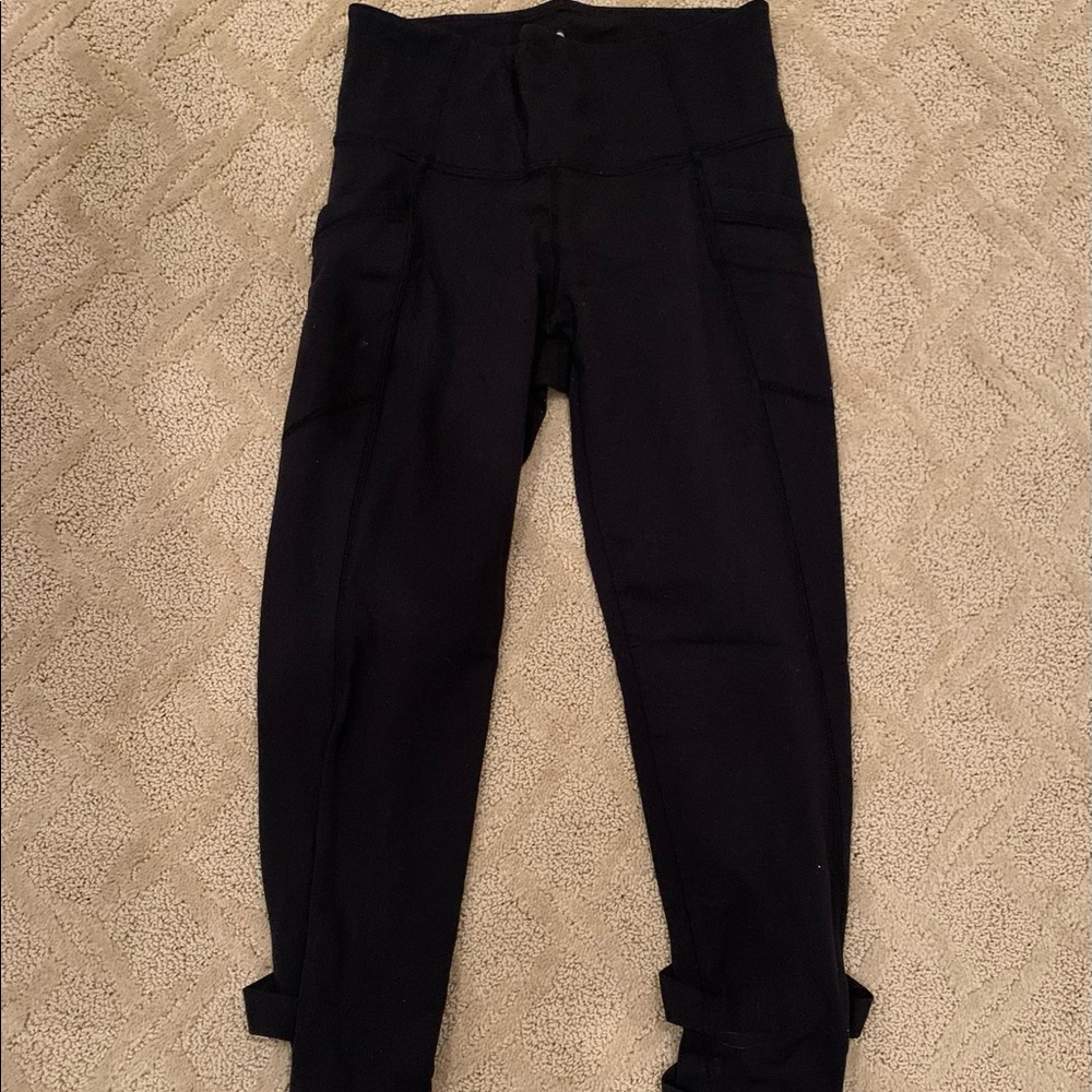 Black Athleta Leggings